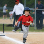 Baseball Player Running